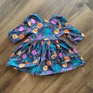 Mila & Rose Boutique Halloween Dress - 6-12 mos. - EUC